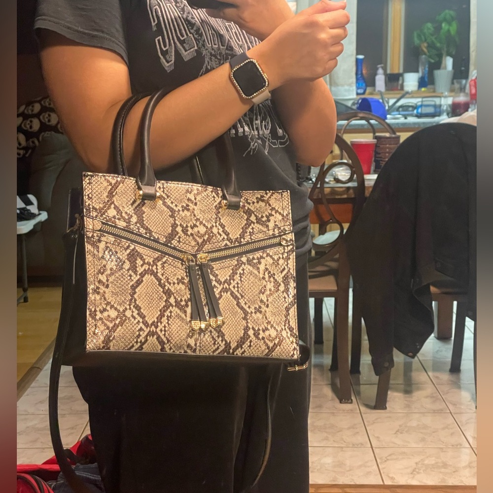 ALDO snakeprint handbag